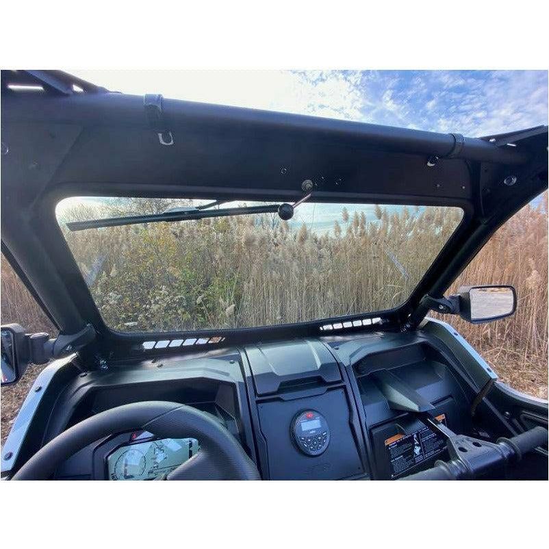 Kawasaki KRX Vented Glass Windshield