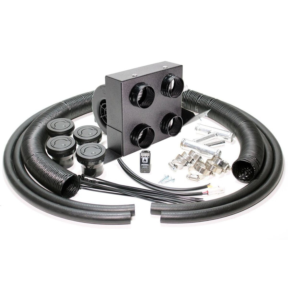 Inferno '10-'15 Polaris Ranger 800 Cab Heater with Defrost
