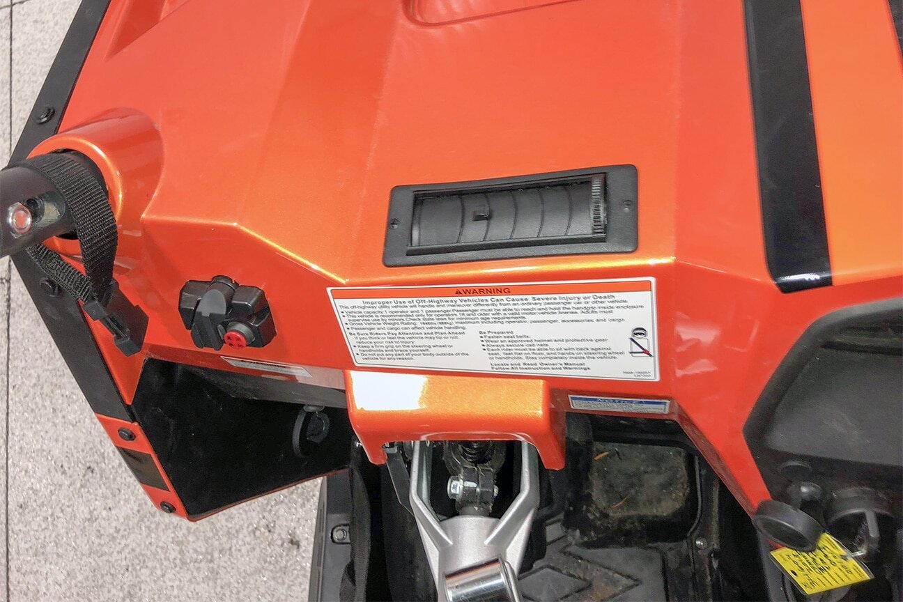 Inferno '14-'22 CF Moto Z-Force 1000 Cab Heater with Defrost