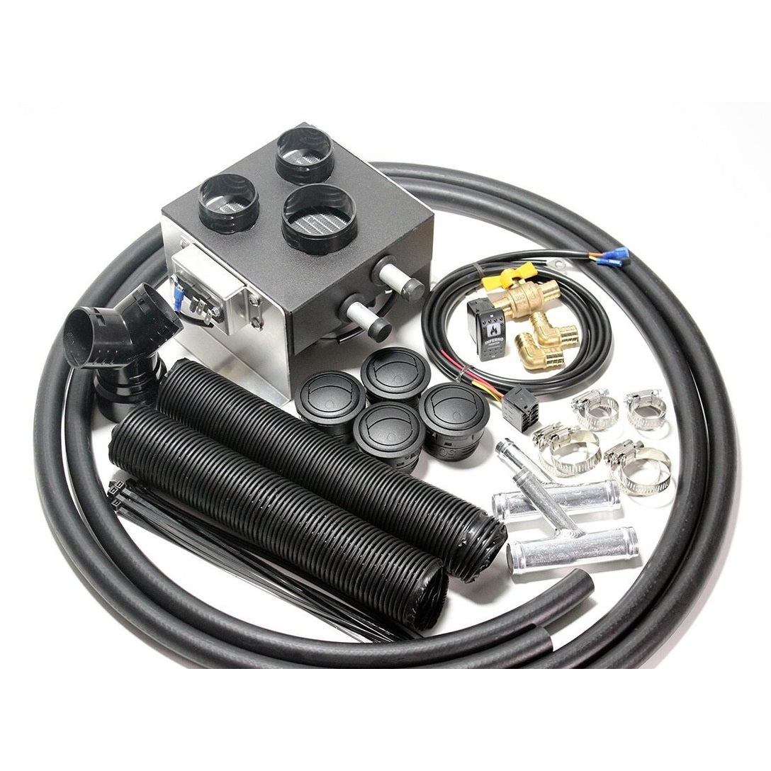 Inferno '17+ Can-Am Maverick X3 Cab Heater with Defrost - Under Seat Mount