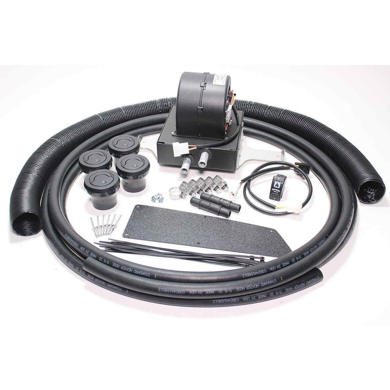 Inferno '19+ Honda Talon Cab Heater with Defrost for Factory Windshield Wiper Kit