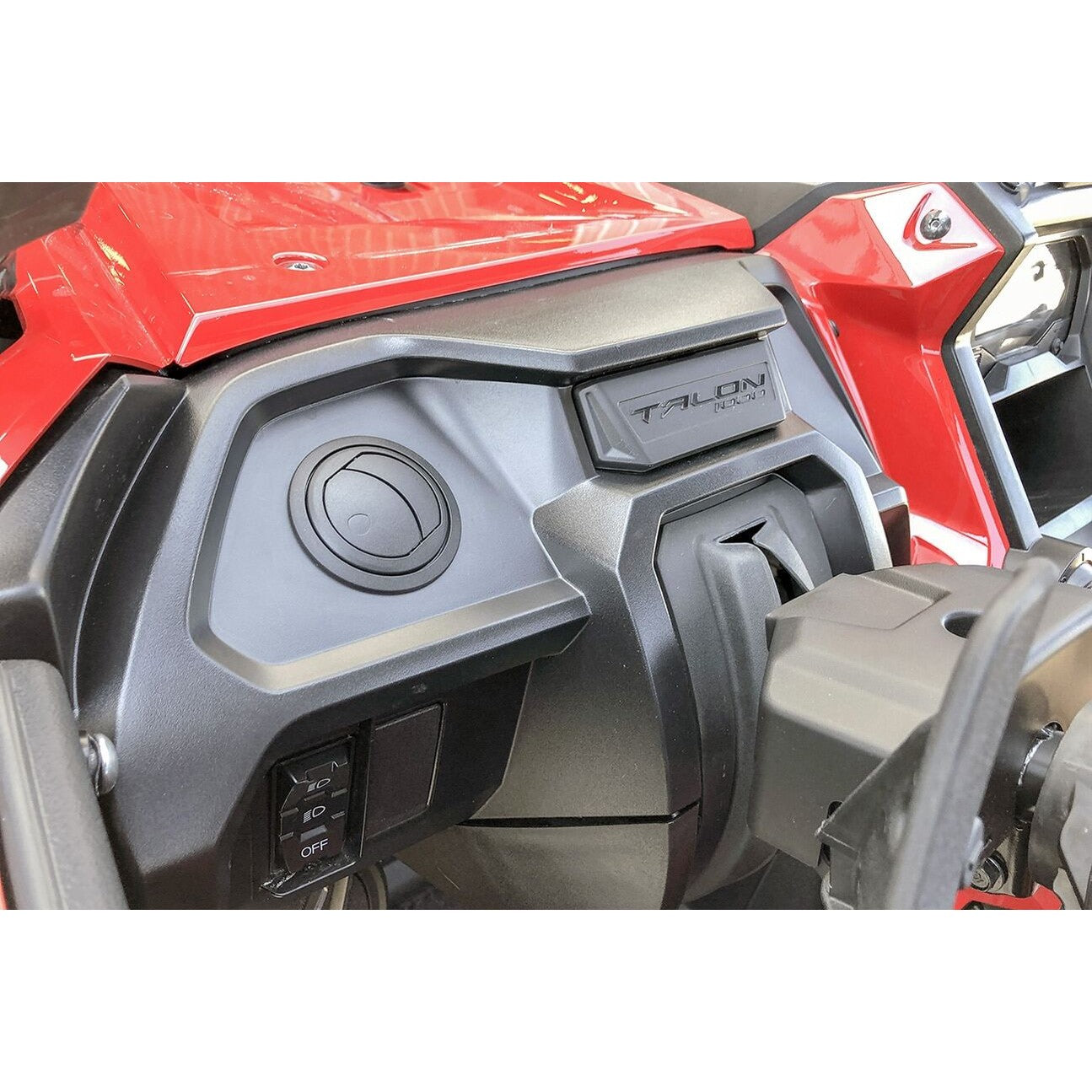 Inferno '19+ Honda Talon Cab Heater with Defrost for Factory Windshield Wiper Kit