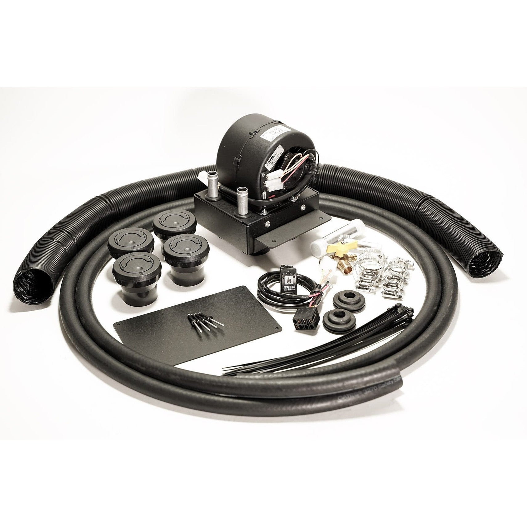 Inferno '19+ Polaris RZR XP 1000 Cab Heater with Defrost for Machines with Glovebox Subwoofer