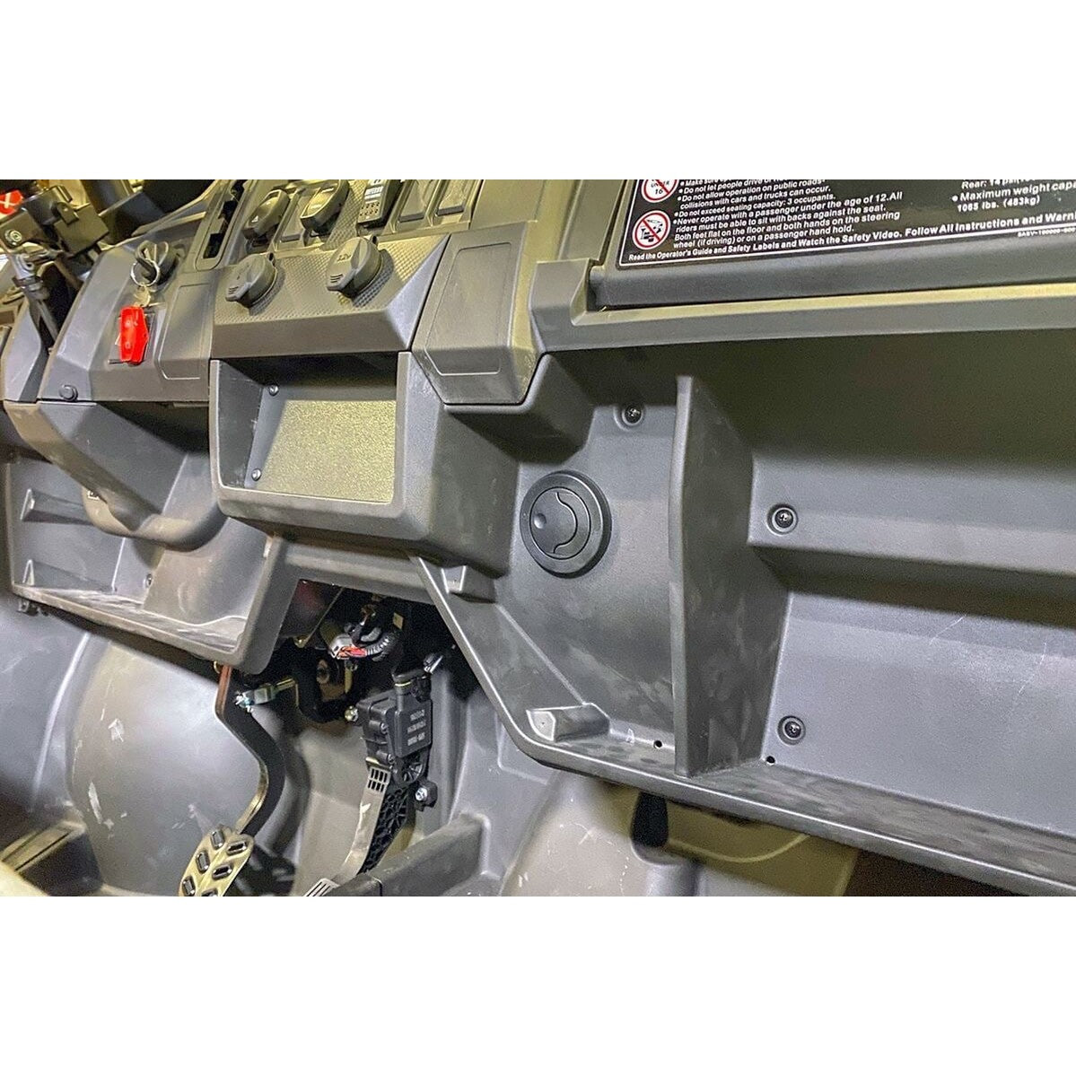 Inferno '21+ CF Moto U-Force 600 Cab Heater with Defrost