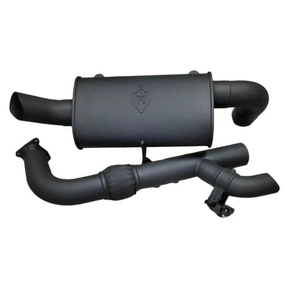 Polaris RZR XP Turbo Exhaust (Valved) | IronClad Industries