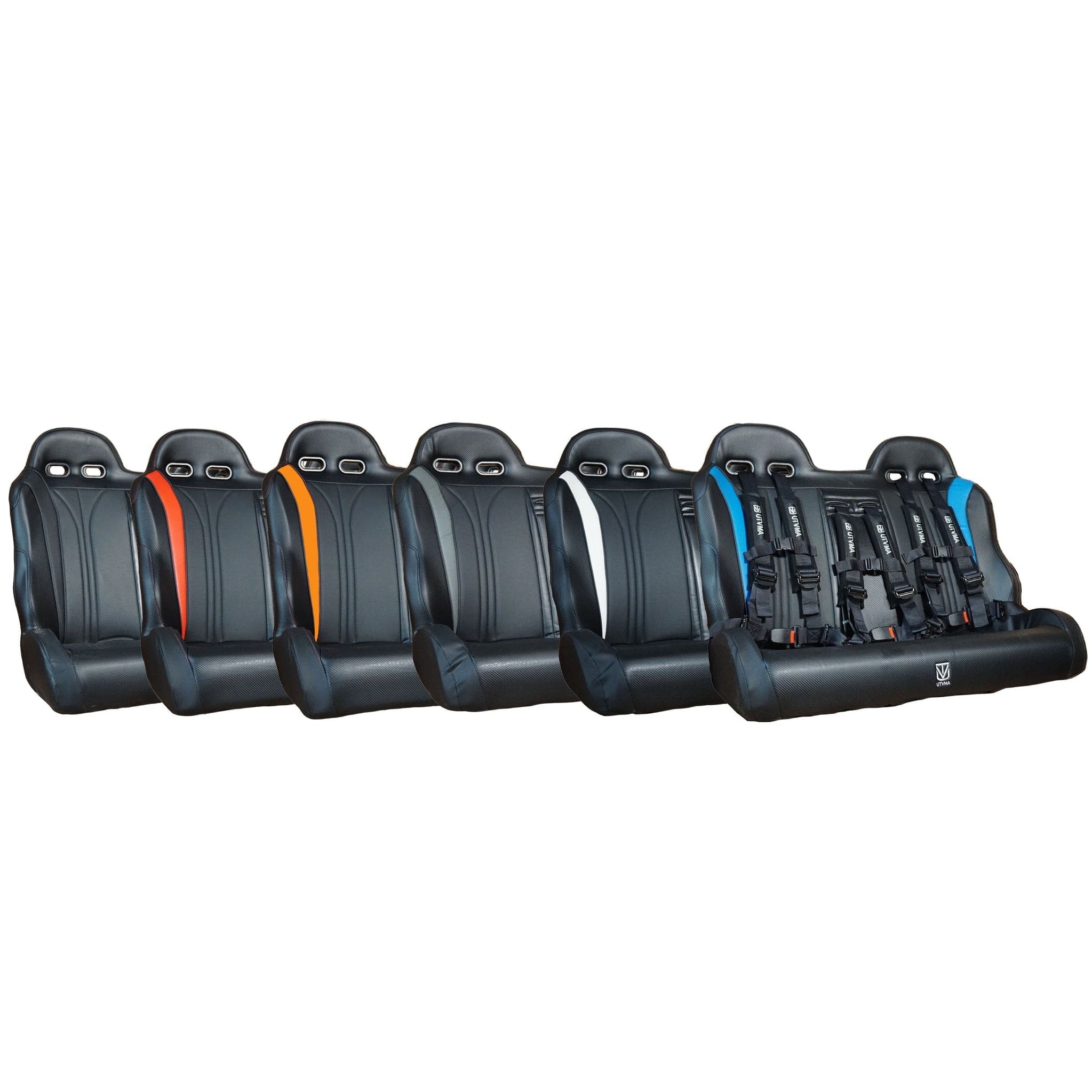 UTVMA RZR Rear Bench Seat & Front Bucket Seats Set