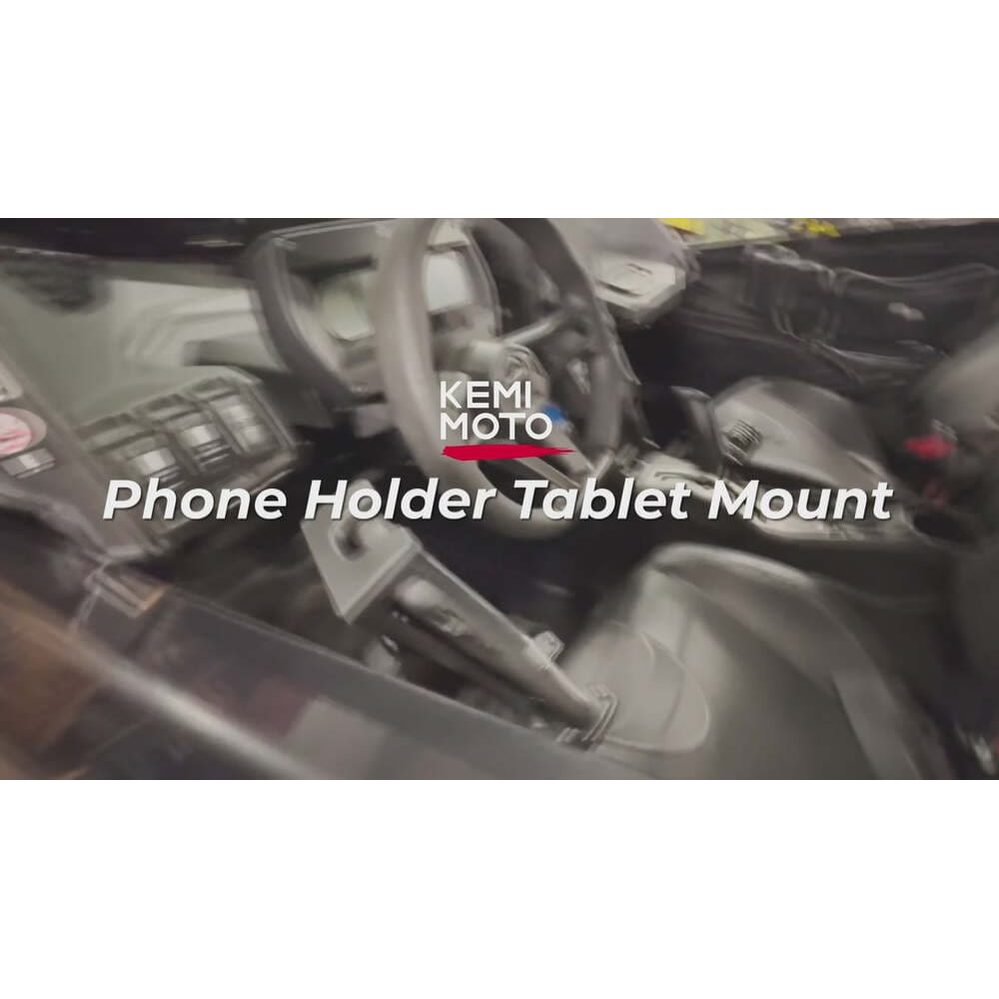 Kemimoto 0.6-1.25"/1.5-1.75" Roll Bar Universal Phone Holder