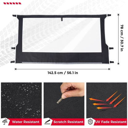 Kemimoto '02-'08 Polaris Ranger 500/700 Rear Window