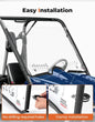Kemimoto '04-'13 Yamaha Rhino 450 /660 /700 Full Windshield