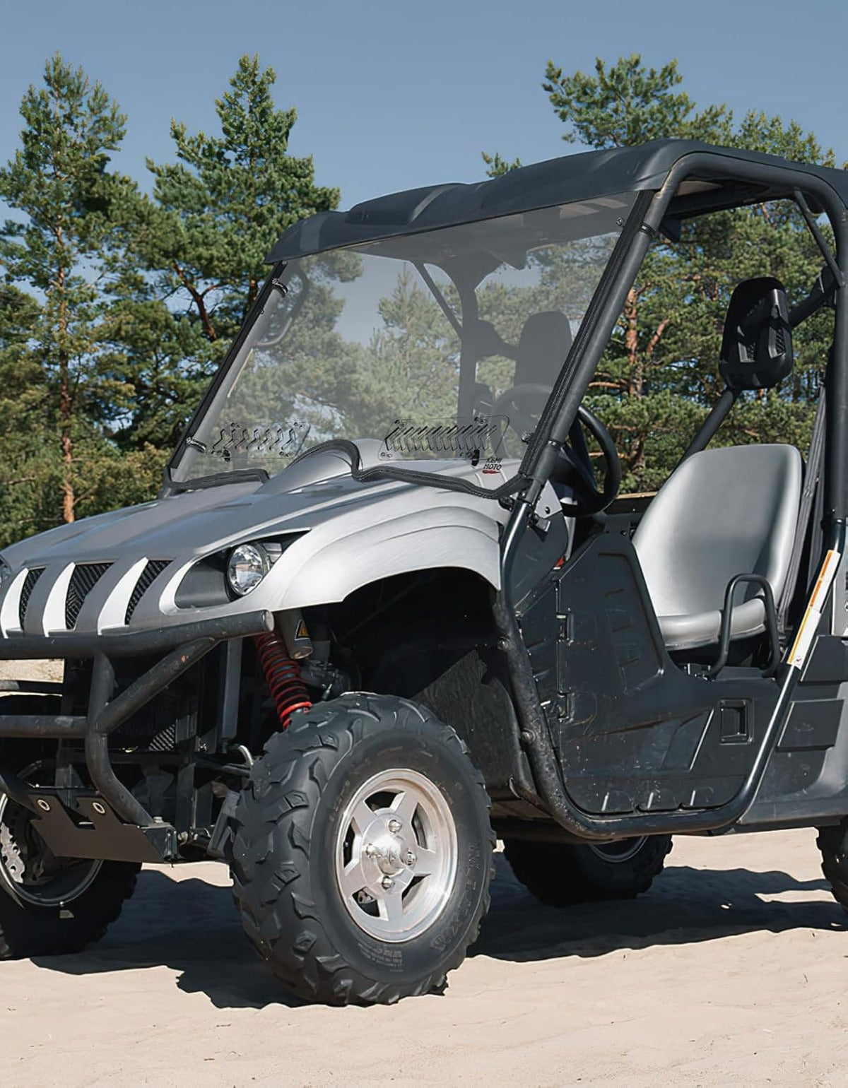 Kemimoto '04-'13 Yamaha Rhino 450 /660 /700 Full Windshield