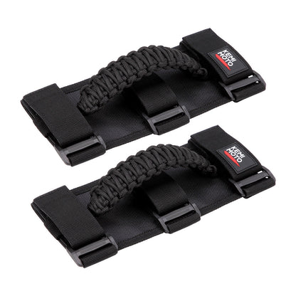 Kemimoto 1.5-2" Roll Bar UTV Universal Heavy-Duty Grips, Grab Handle