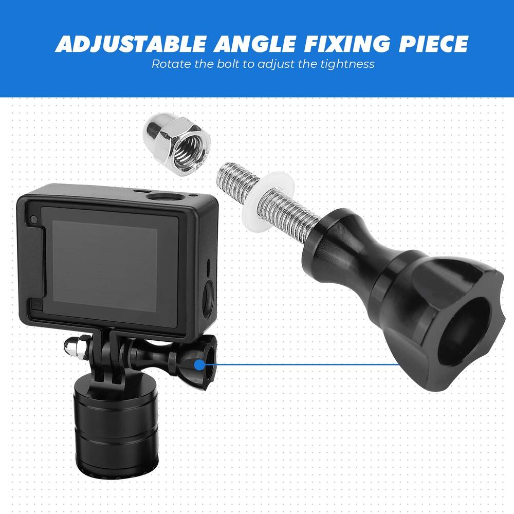 Kemimoto 1.75"-2" Roll Bar Go Pro Camera Holder