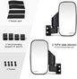 Kemimoto Side Mirrors & Rear Mirror w/1.75"-2" Roll Bar Cage