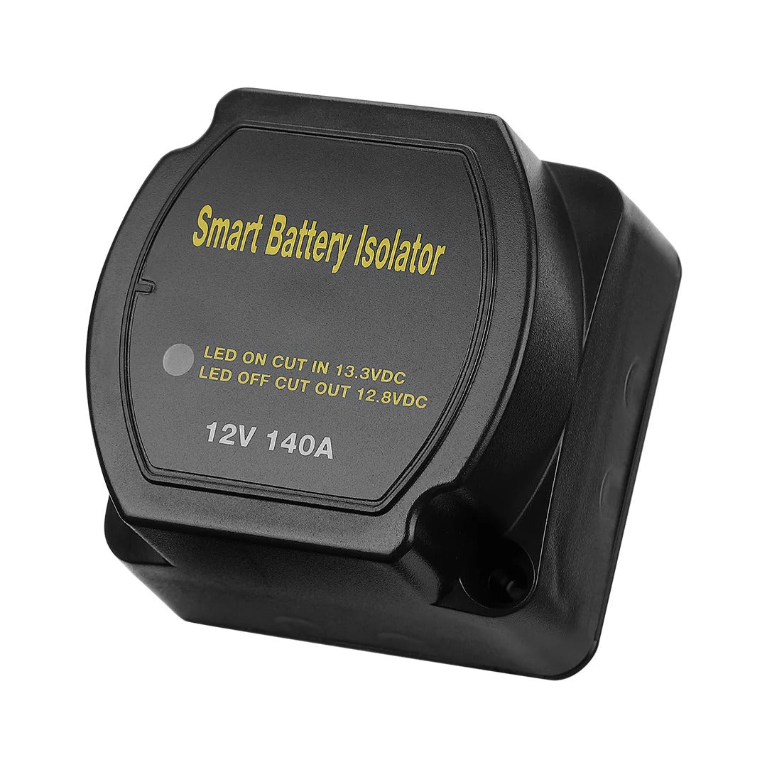 Kemimoto 12V 140A Dual Battery Waterproof Voltage Sensitive Relay
