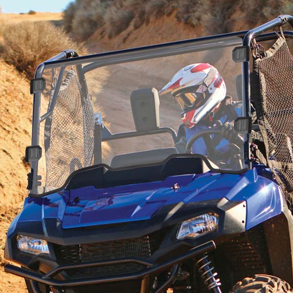 Kemimoto '14-'23 Pioneer 700/700-4 Front Windshield Polycarbonate