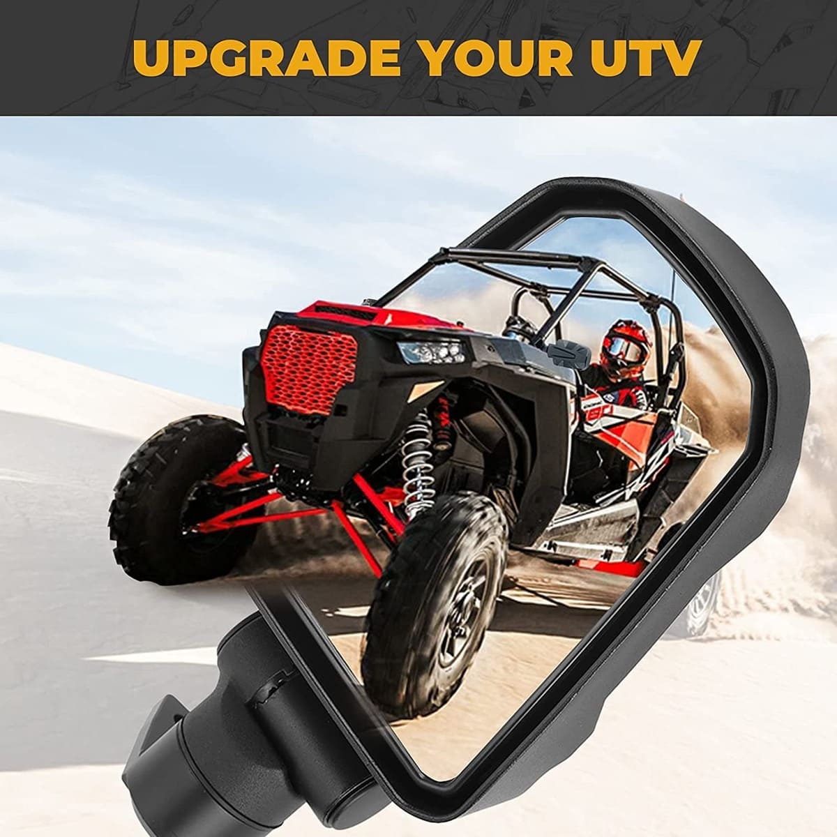 Kemimoto '14-'23 Polaris RZR XP 1000 Folding Side Mirrors