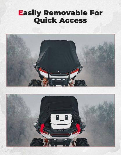 Kemimoto '14-'23 Polaris RZR XP 1000 /Turbo UTV Cargo Bed Cover
