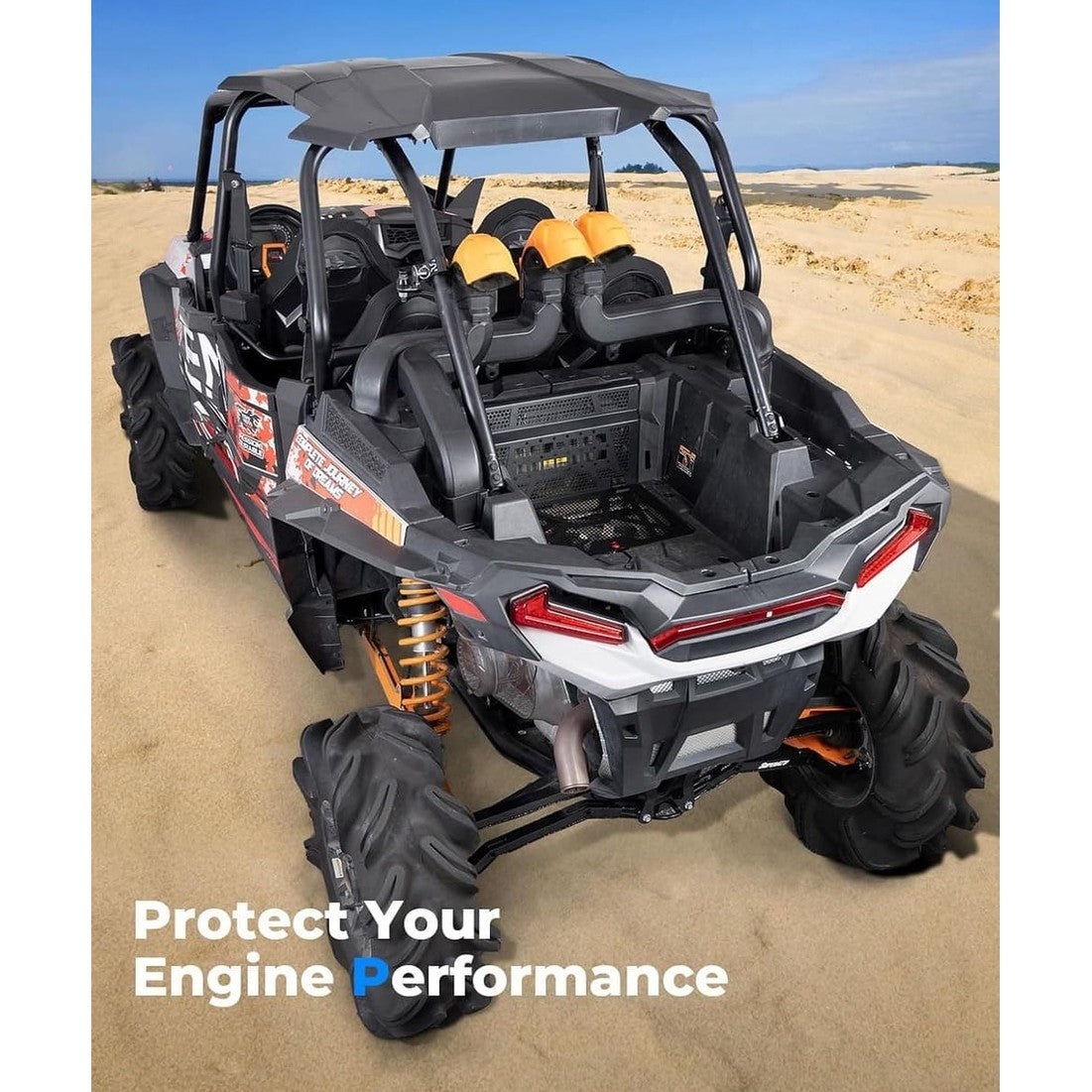 Kemimoto '14-'23 Polaris RZR XP 1000 Vented Engine Cover