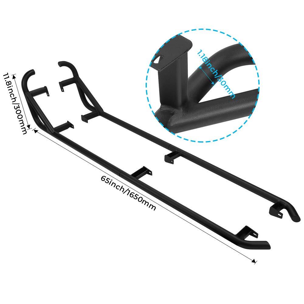 Kemimoto '14-'23 Polaris RZR XP 4 1000/ 4 Turbo Steel Nerf Bars