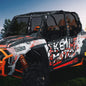 Kemimoto '14-'23 Polaris RZR XP 4 1000 Side Window Mesh Net