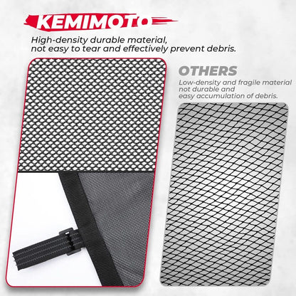 Kemimoto '14-'23 Polaris RZR XP 4 1000 Side Window Mesh Net