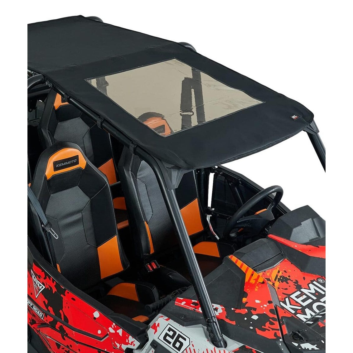 Kemimoto '14-'23 Polaris RZR XP 4 1000 Waterproof Soft Top Roof