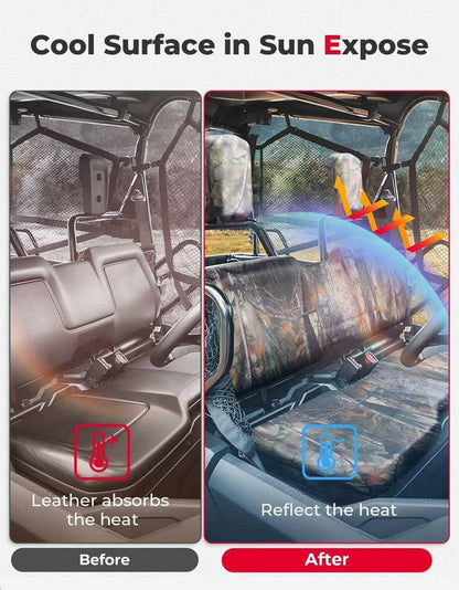 Kemimoto '14-'24 Honda Pioneer 700 Camo Seat Covers