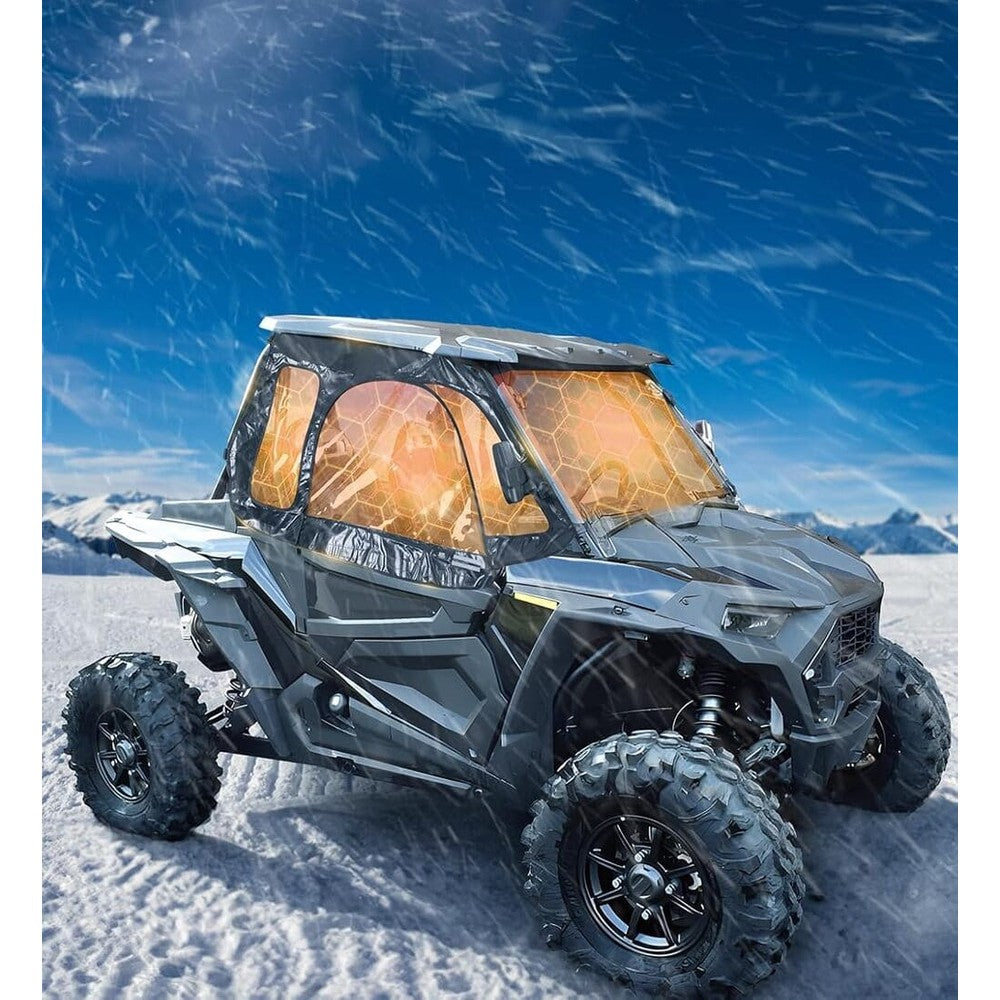 Kemimoto '14+ Polaris RZR XP 1000/ Turbo Upper Windows Soft Cab Enclosure