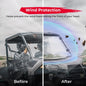Kemimoto '15-'22 Polaris Ranger Midsize 570 Front Full Windshield