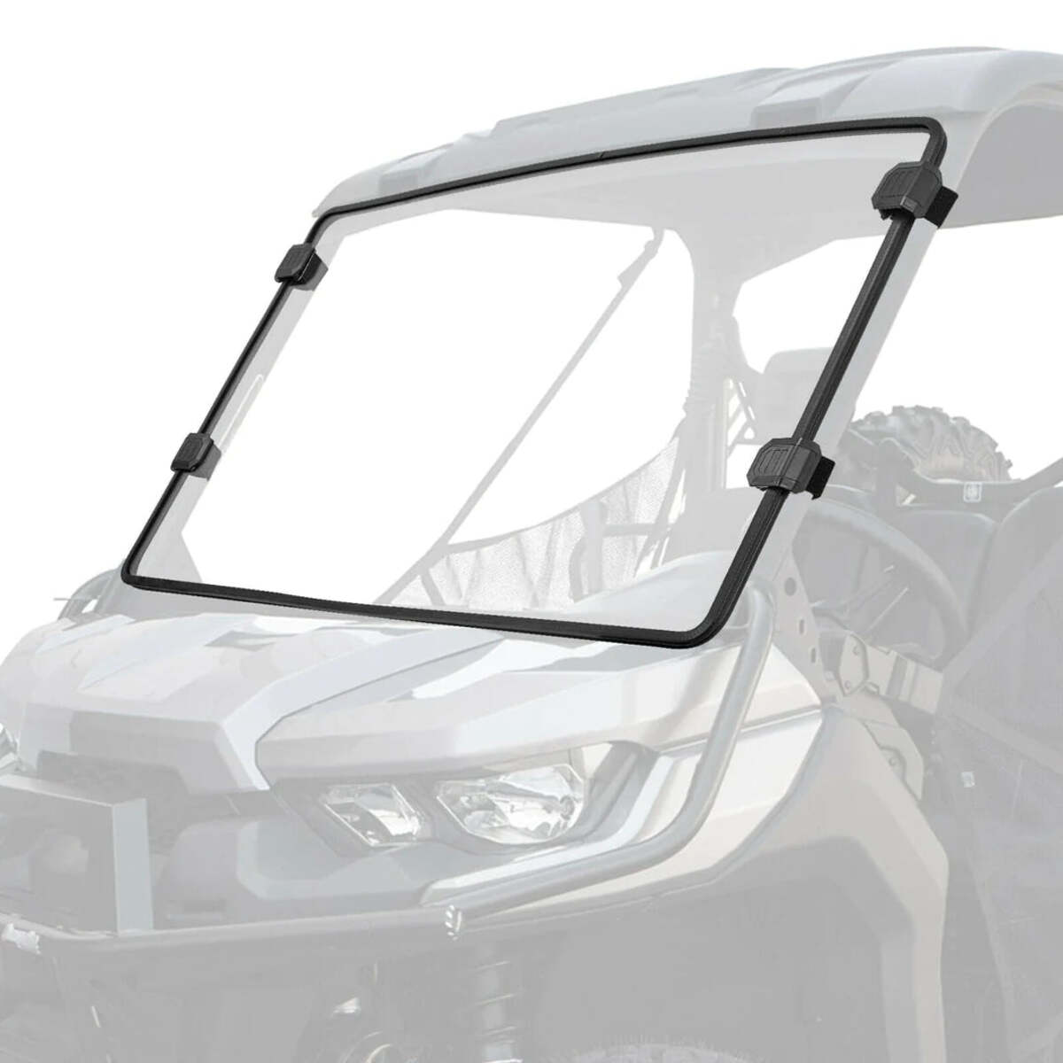 Kemimoto '16-'23 Can-Am Defender Rear & Front Full Windshield