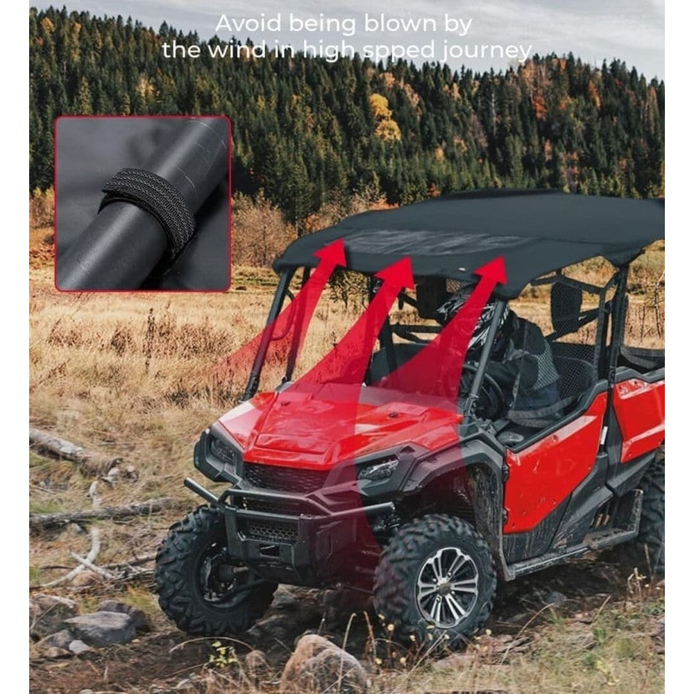 Kemimoto '16-'23 Honda Pioneer 1000-5 Upgraded Soft Roof