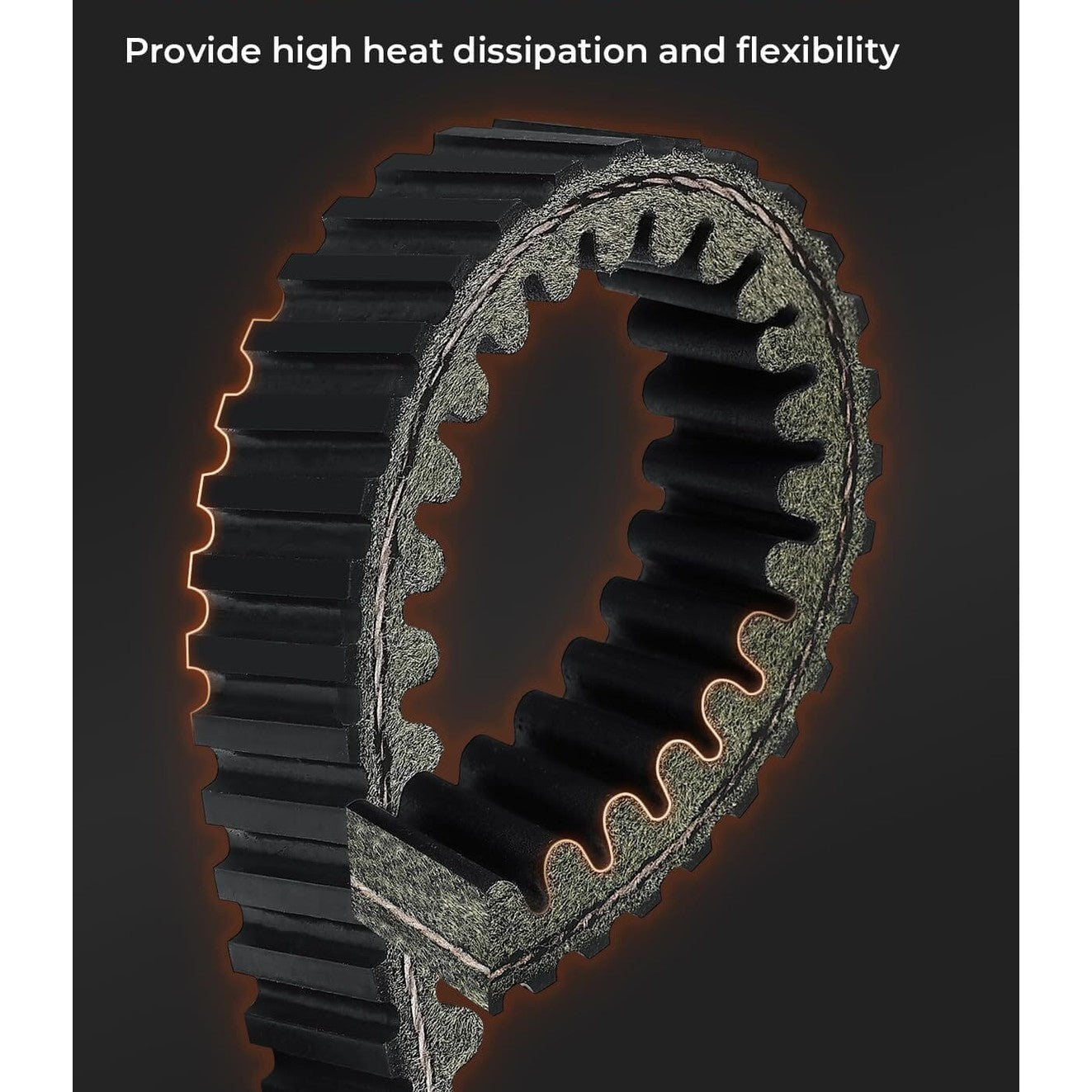 Kemimoto '16-'23 Kawasaki Teryx 800 CVT Drive Belt