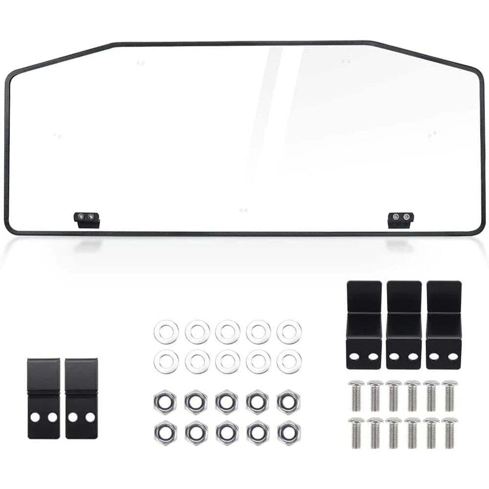 Kemimoto '16-'24 Can-Am Defender Rear & Front Full Windshield