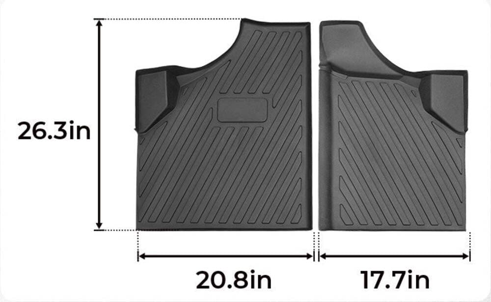 Kemimoto '16-'24 Can-Am Defender TPE Floor Mats