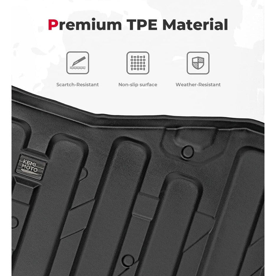 Kemimoto '16-'24 Honda Pioneer 1000 / 1000-6 UTV Bed Liner Mat