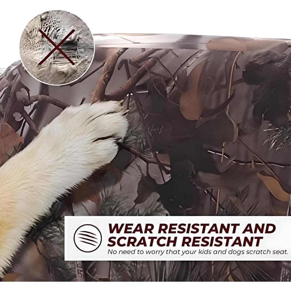 Kemimoto '16-'24 Honda Pioneer 1000-5 / 1000-6  Camo Front Seat Cover