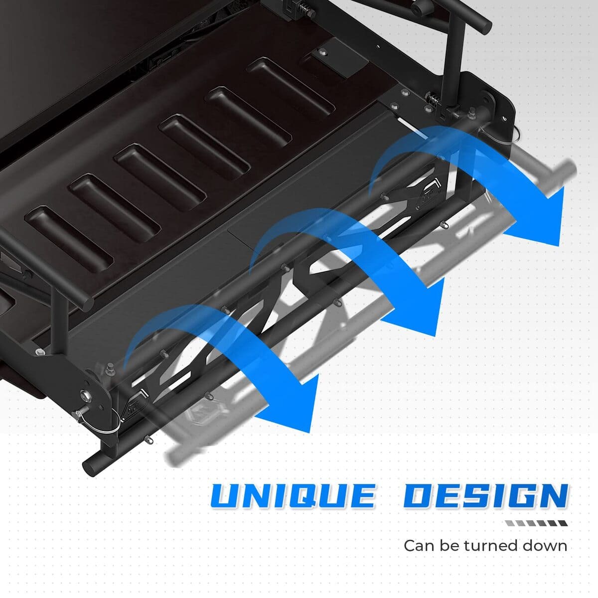 Kemimoto '16-'24 Honda Pioneer 1000-5 Rear Cargo Bed Extender