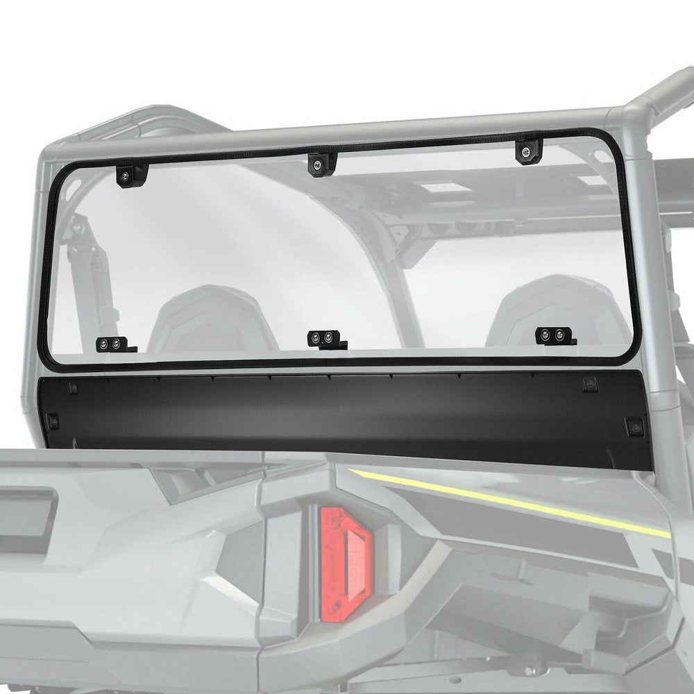 Kemimoto '16-'24 Polaris General 1000/4 Rear Windshield Clear
