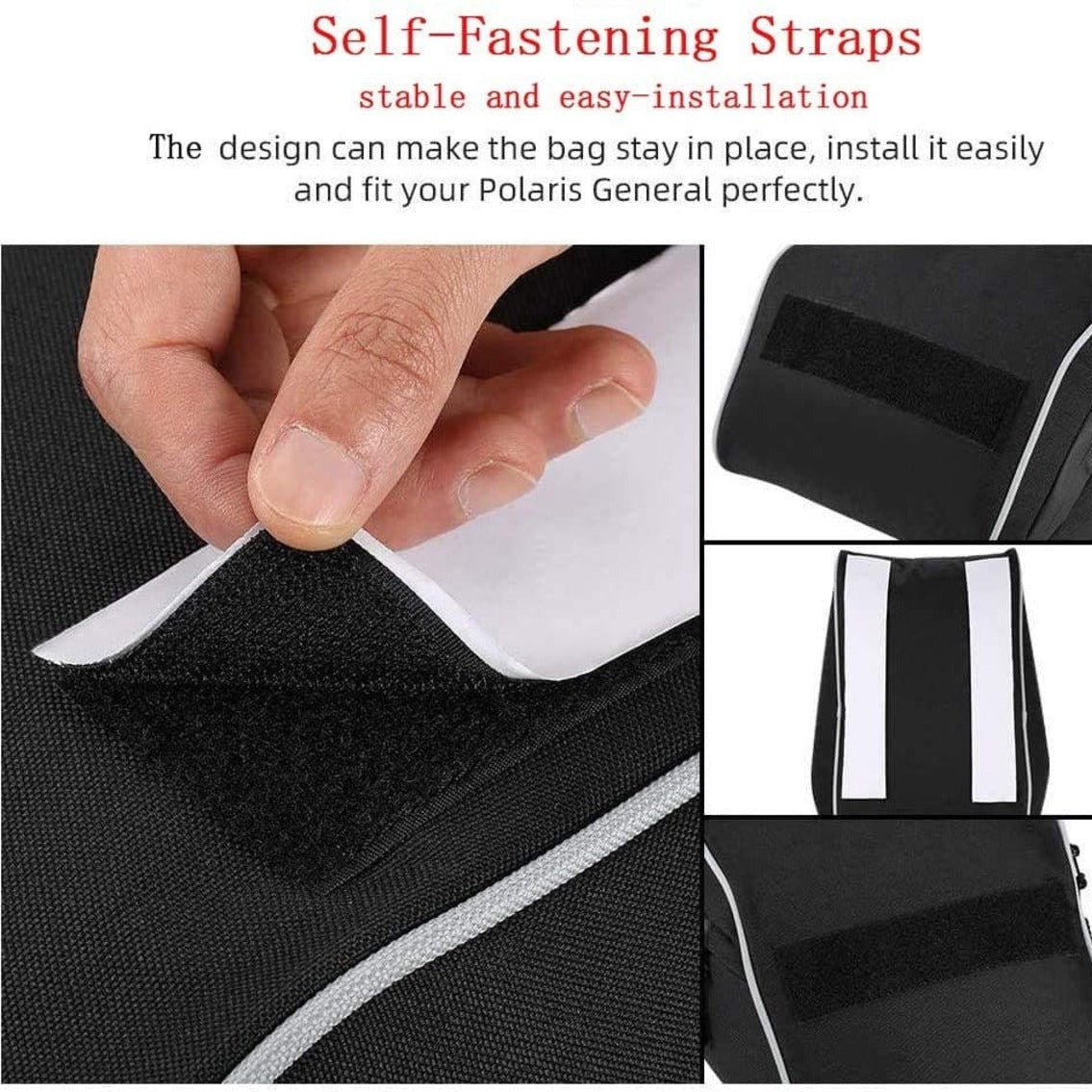 Kemimoto '16-'24 Polaris General 1000 UTV Center Seats Storage Bag