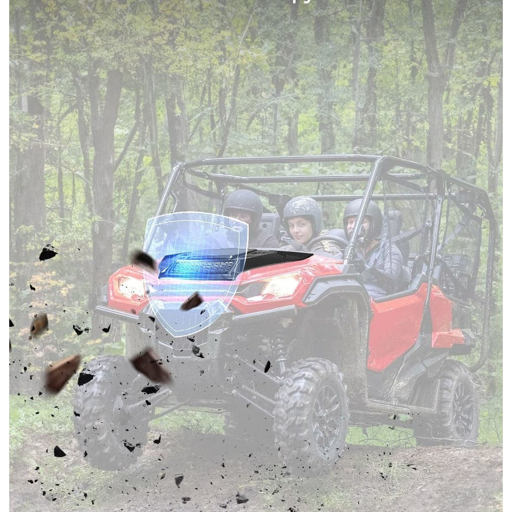 Kemimoto '16-'25 Honda Pioneer 1000 Sport Hood Scoop with Mesh
