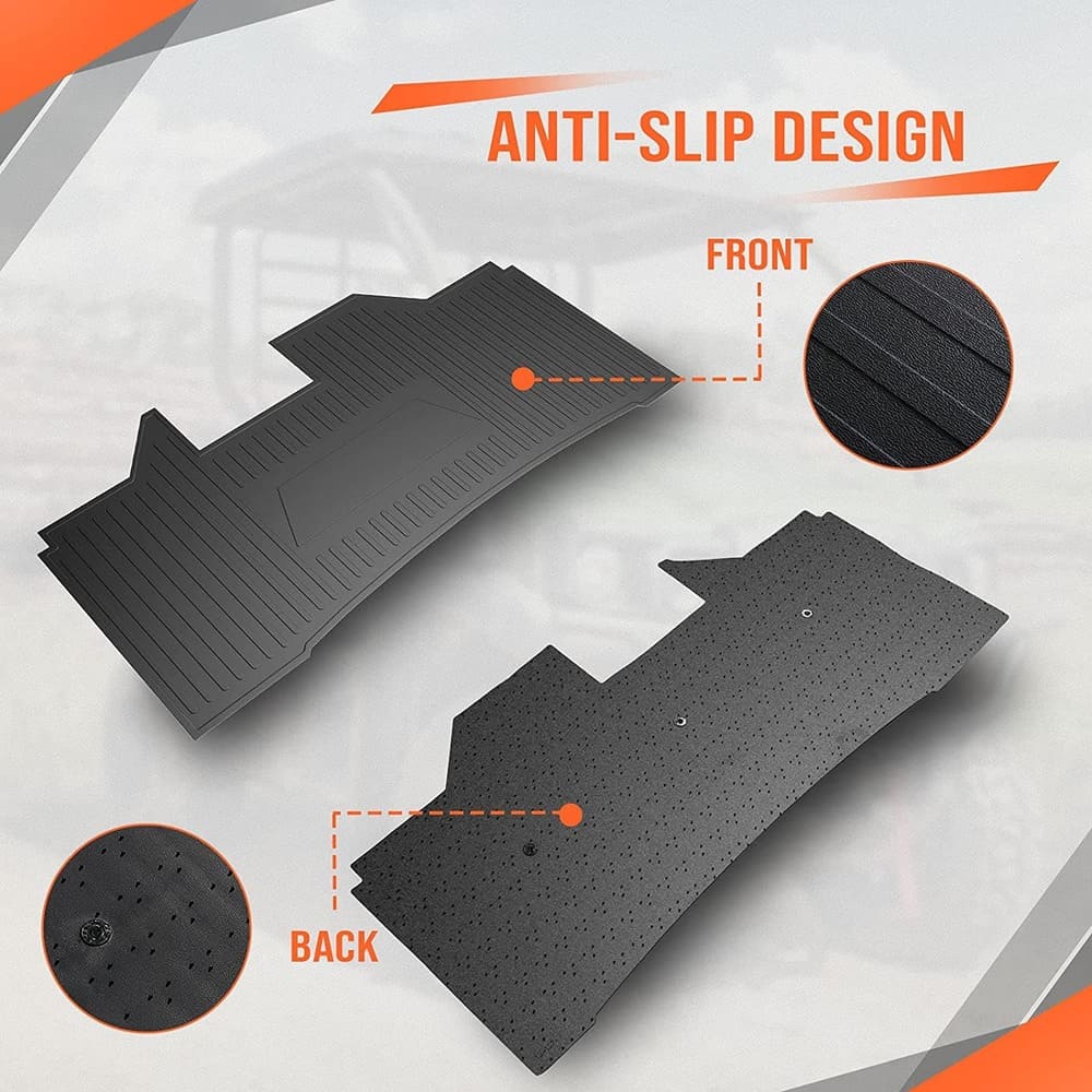 Kemimoto '17-'21 Kawasaki Mule Front Floor Mat Liner