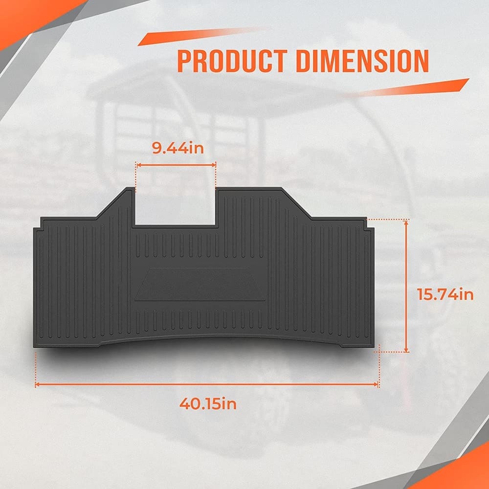 Kemimoto '17-'21 Kawasaki Mule Front Floor Mat Liner