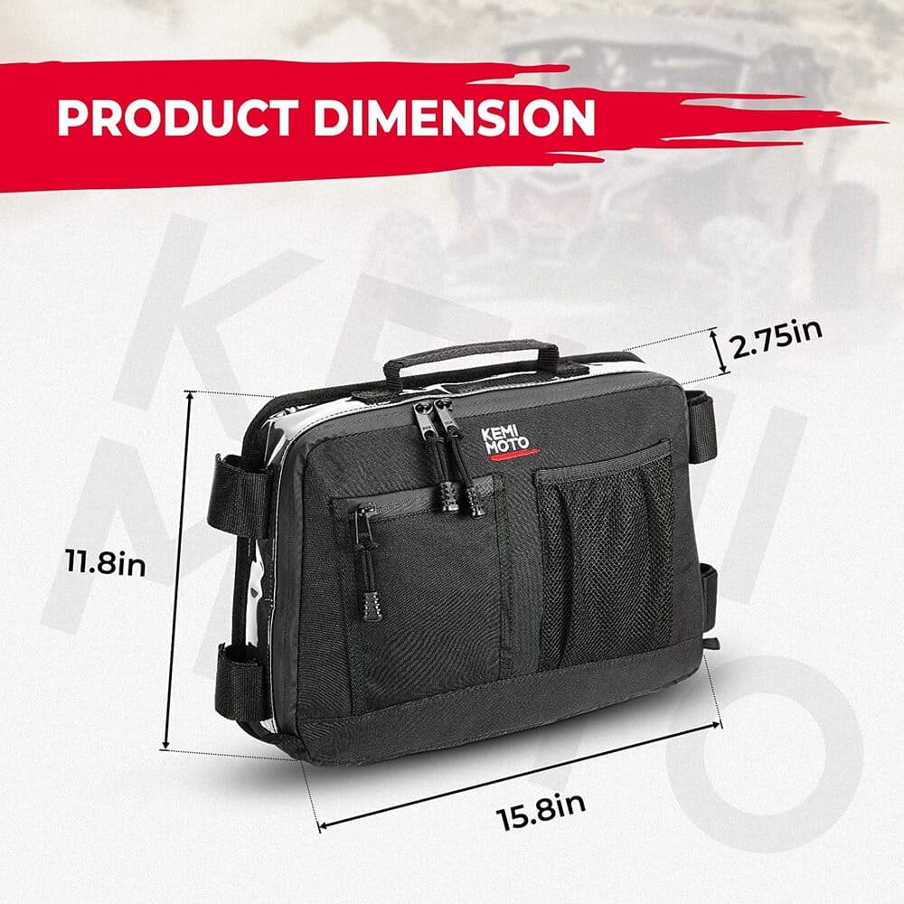 Kemimoto '17-'23 Can-Am Maverick X3 Front & Roof Storage Bags