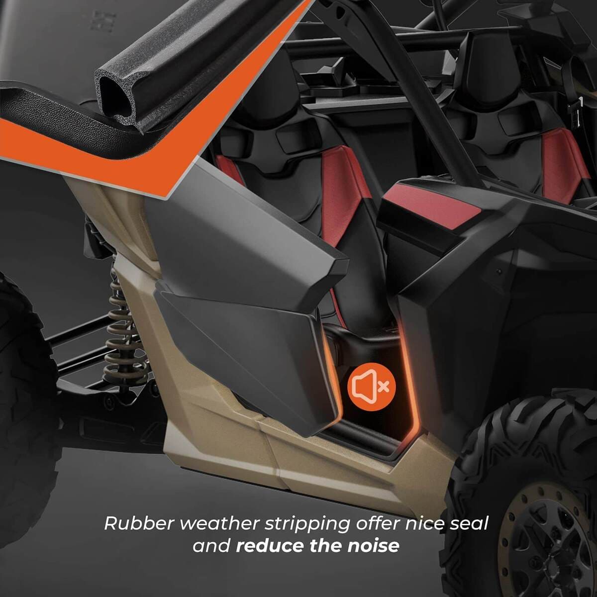 Kemimoto '17-'23 Can-Am Maverick X3 Soft Cab Enclosures & Lower Doors