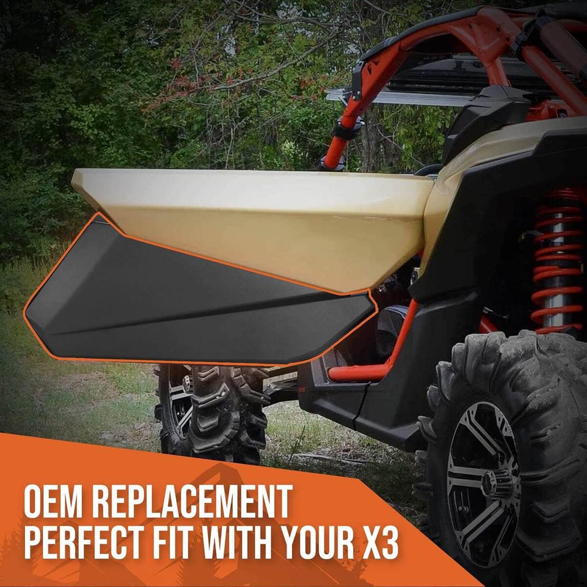 Kemimoto '17-'23 Can-Am Maverick X3 Soft Cab Enclosures & Lower Doors