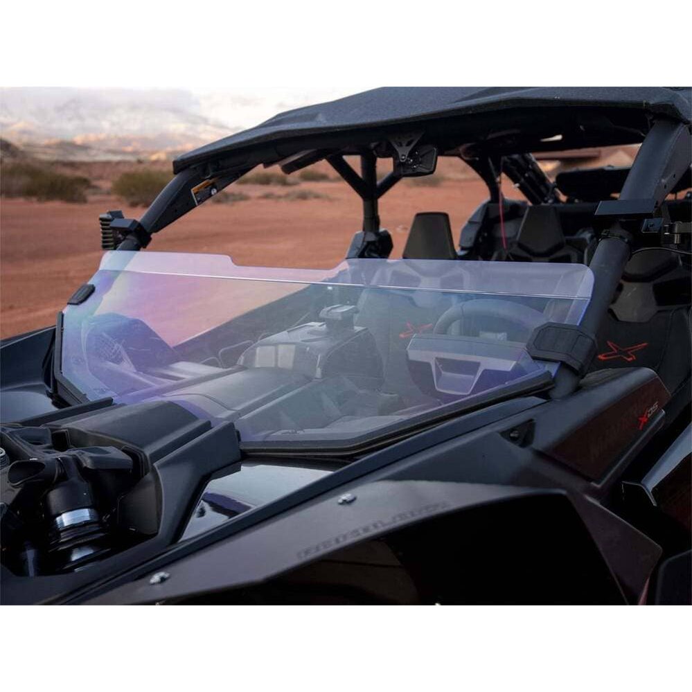 Kemimoto '17-'24 Can-Am Maverick X3 Front Half Windshield