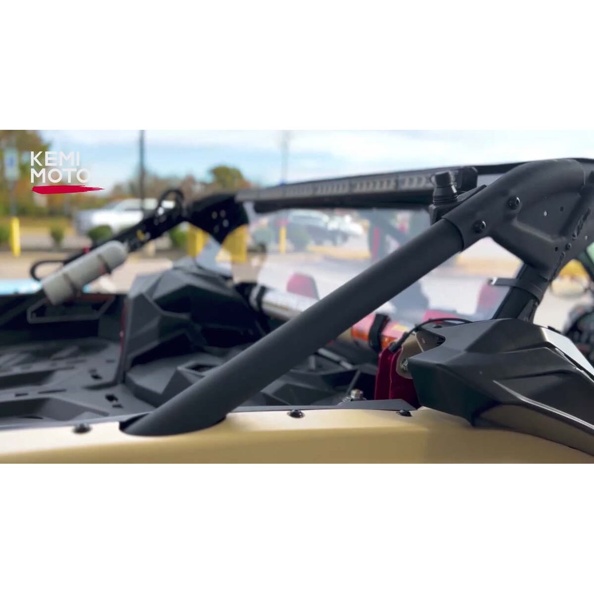 Kemimoto '17-'24 Can-Am Maverick X3 /Max Rear Windshield