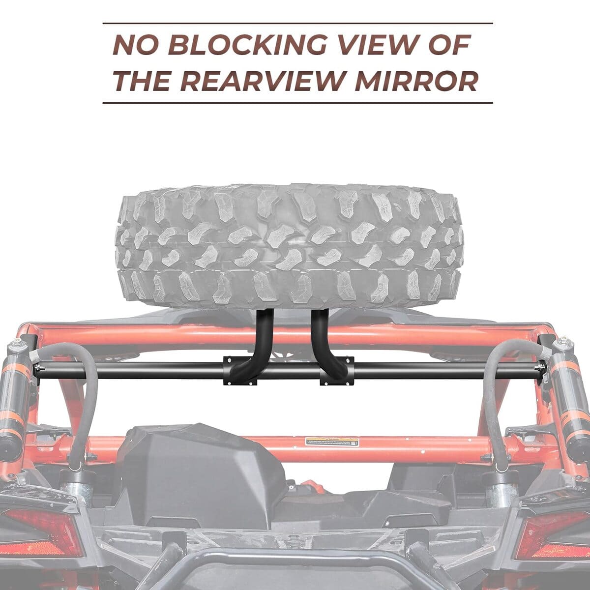 Kemimoto '17-'24 Can-Am Maverick X3 /Max Spare Tire Mount