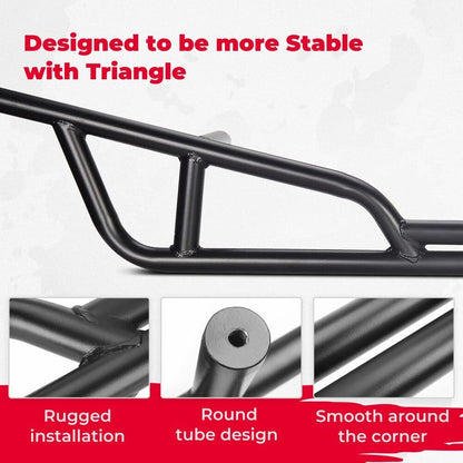 Kemimoto '17-'24 Can-Am Maverick X3 Nerf Bars Rock Sliders
