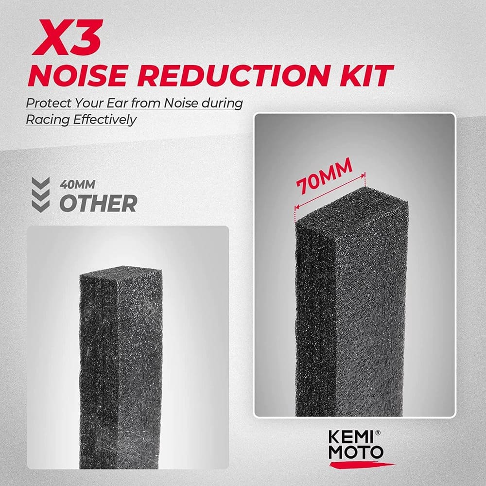 Kemimoto '17-'24 Can-Am Maverick X3 Noise Reduction Kit